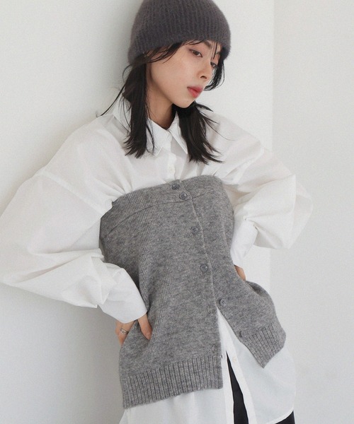 2WAYニットベアビスチェ（その他トップス）｜LIAN（リアン）の