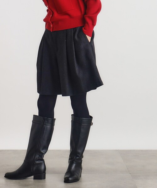 grove（グローブ）の「◆【雑誌掲載】ヘリンボンツイードショートパンツ（その他パンツ・レディース・ブラック/グレー系3/ブラック系3・02/03/01）」の4枚目の写真