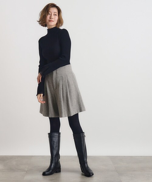 grove（グローブ）の「◆【雑誌掲載】ヘリンボンツイードショートパンツ（その他パンツ・レディース・ブラック/グレー系3/ブラック系3・02/03/01）」の10枚目の写真