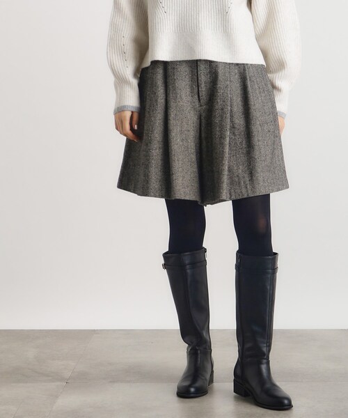 grove（グローブ）の「◆【雑誌掲載】ヘリンボンツイードショートパンツ（その他パンツ・レディース・ブラック/グレー系3/ブラック系3・02/03/01）」の12枚目の写真