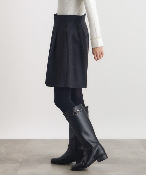 grove（グローブ）の「◆【雑誌掲載】ヘリンボンツイードショートパンツ（その他パンツ・レディース・ブラック/グレー系3/ブラック系3・02/03/01）」の18枚目の写真