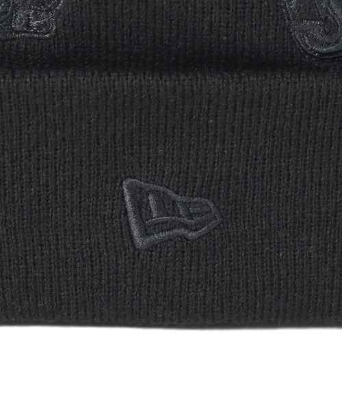 NEW ERA(ニューエラ)の「ニューエラ カフニット帽 MLB ONSPOTZ別注(ニットキャップ/ビーニー・メンズ・ブラック/ブラック系/グレー/ホワイト・FREE)」の9枚目の写真