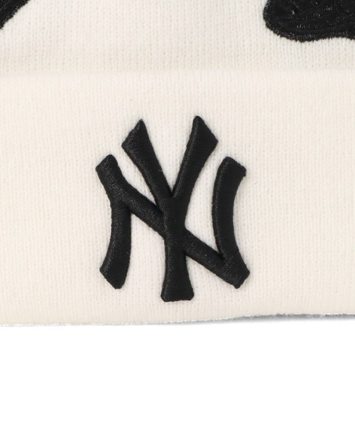 NEW ERA(ニューエラ)の「ニューエラ カフニット帽 MLB ONSPOTZ別注(ニットキャップ/ビーニー・メンズ・ブラック/ブラック系/グレー/ホワイト・FREE)」の22枚目の写真