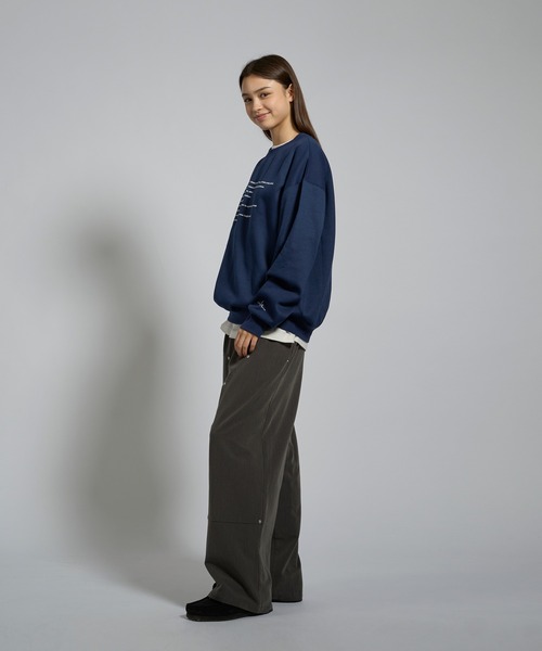 kutir（クティール）の「ASSORTMENT GRAPHIC CREW NECK SWEAT/アソートグラフィッククルーネックスウェット（スウェット・メンズ・ネイビー/グレー/ブラック系/ブラック/杢グレー・LARGE/MEDIUM）」の14枚目の写真