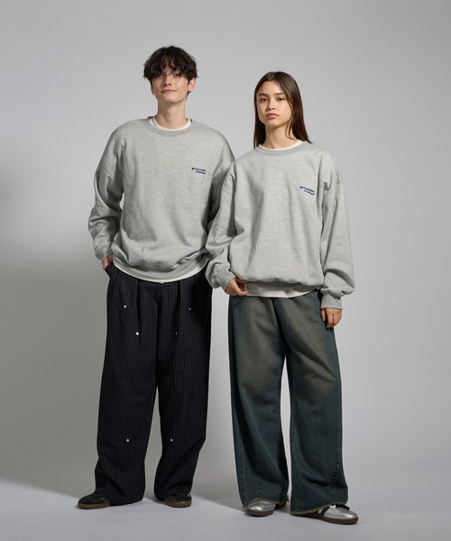 kutir（クティール）の「ASSORTMENT GRAPHIC CREW NECK SWEAT/アソートグラフィッククルーネックスウェット（スウェット・メンズ・ネイビー/グレー/ブラック系/ブラック/杢グレー・LARGE/MEDIUM）」の17枚目の写真