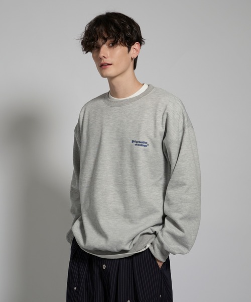 kutir（クティール）の「ASSORTMENT GRAPHIC CREW NECK SWEAT/アソートグラフィッククルーネックスウェット（スウェット・メンズ・ネイビー/グレー/ブラック系/ブラック/杢グレー・LARGE/MEDIUM）」の21枚目の写真