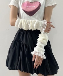 Mayree(メイリー)の【urge select】ニット レース アームカバー(アームカバー)