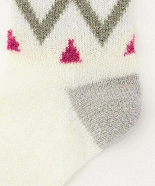 FRAPBOIS（フラボア）の「ノルディソックス（ソックス/靴下・レディース・ベージュ/オフホワイト/ブラック・FREE）」の5枚目の写真