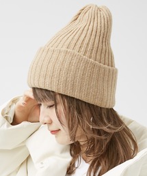【可愛いさ集結♡】CHANEL  25-26AW   ニット帽 大人気ロゴが可愛い♡ベージュ【CHANEL】ニットキャップ