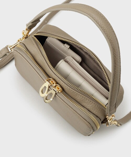 UNTITLED（アンタイトル）の「◆【カードポケット付】マルチショルダー（ショルダーバッグ・レディース・ブラック/ベージュ/アイボリー・99）」の12枚目の写真