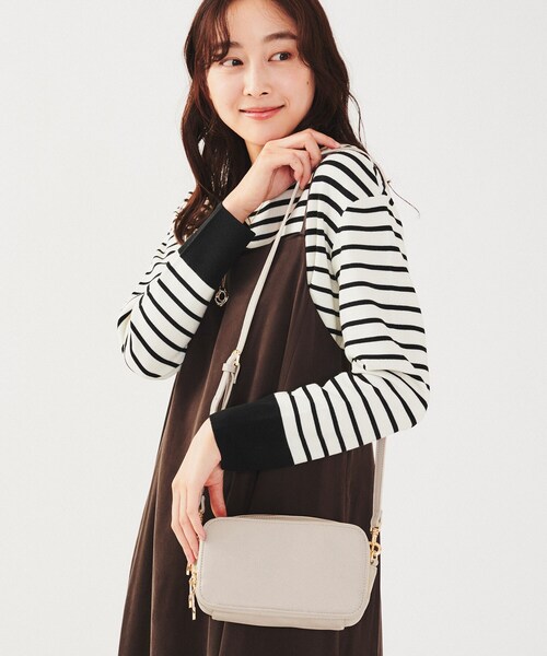 UNTITLED（アンタイトル）の「◆【カードポケット付】マルチショルダー（ショルダーバッグ・レディース・ブラック/ベージュ/アイボリー・99）」の17枚目の写真