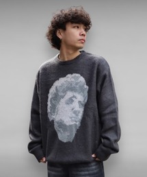 《フリーサイズ　/　UNISEX 》ATMARKアソートモヘアニット