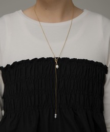 URBAN RESEARCH Sonny Label | 淡水パール付ステンレスロングネックレス(ネックレス)