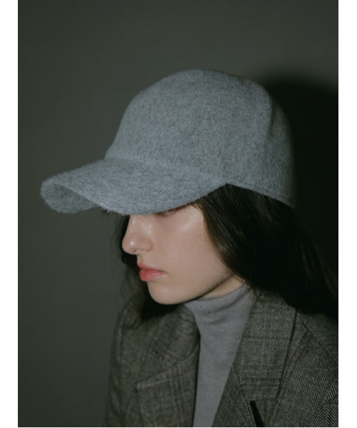 AMAIL（アマイル）の「WOOL キャップ（キャップ・レディース・グレー/ブラック/ベージュ・FREE）」の13枚目の写真