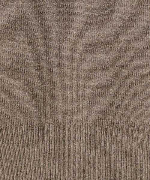 ITS'DEMO（イッツデモ）の「◆【ウエストゴム／手洗い可】クルーネックニットセットアップ（セットアップ・レディース・ブルーグリーン/ブラウン系その他/ボルドー/ブラック・00）」の12枚目の写真