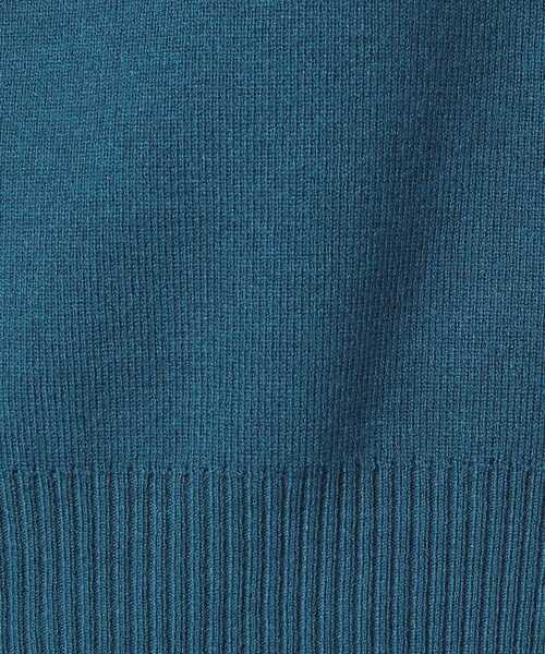 ITS'DEMO（イッツデモ）の「◆【ウエストゴム／手洗い可】クルーネックニットセットアップ（セットアップ・レディース・ブルーグリーン/ブラウン系その他/ボルドー/ブラック・00）」の16枚目の写真