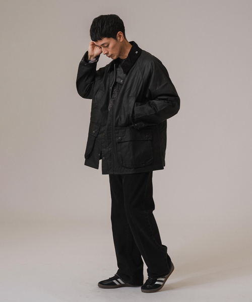 Barbour（バブアー）の「Barbour(バブアー) OS WAX BEDALE/ビデイル MWX1679（その他アウター・メンズ・ブラック/カーキ/ライトグレー・36/38/40/42）」の4枚目の写真