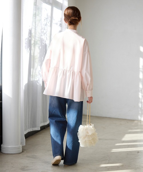 ROPE' PICNIC(ロペピクニック)の「キラキラビジューデニム(デニムパンツ・レディース・ネイビー/ブルー/ブラック系その他・36/38/40)」の5枚目の写真