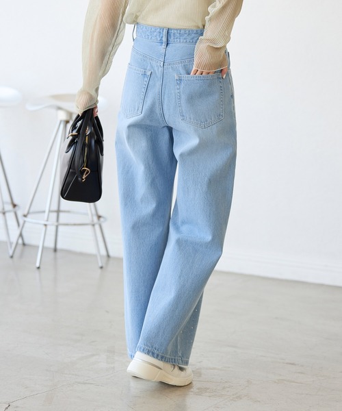 ROPE' PICNIC(ロペピクニック)の「キラキラビジューデニム(デニムパンツ・レディース・ネイビー/ブルー/ブラック系その他・36/38/40)」の21枚目の写真