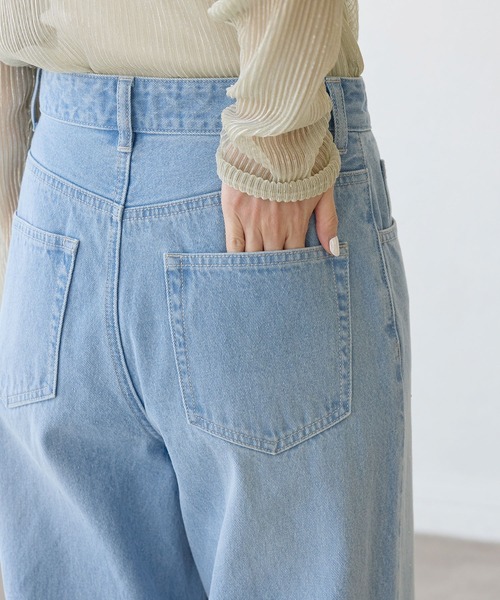 ROPE' PICNIC(ロペピクニック)の「キラキラビジューデニム(デニムパンツ・レディース・ネイビー/ブルー/ブラック系その他・36/38/40)」の18枚目の写真