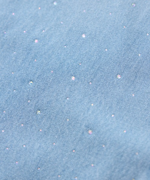 ROPE' PICNIC(ロペピクニック)の「キラキラビジューデニム(デニムパンツ・レディース・ネイビー/ブルー/ブラック系その他・36/38/40)」の11枚目の写真