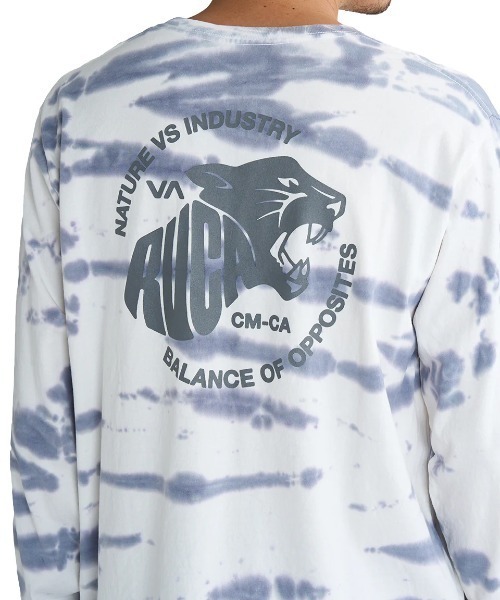 RVCA(ルーカ)の「RVCA メンズ TIGER WAVE LS ロンT/ルーカバックプリント長袖ロンT(Tシャツ/カットソー・メンズ・ブラック/オレンジ系その他/ホワイト/ホワイト系その他/グリーン系その他・SMALL/MEDIUM/LARGE/X-LARGE)」の18枚目の写真