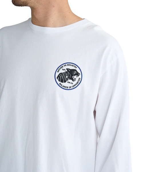 RVCA(ルーカ)の「RVCA メンズ TIGER WAVE LS ロンT/ルーカバックプリント長袖ロンT(Tシャツ/カットソー・メンズ・ブラック/オレンジ系その他/ホワイト/ホワイト系その他/グリーン系その他・SMALL/MEDIUM/LARGE/X-LARGE)」の14枚目の写真