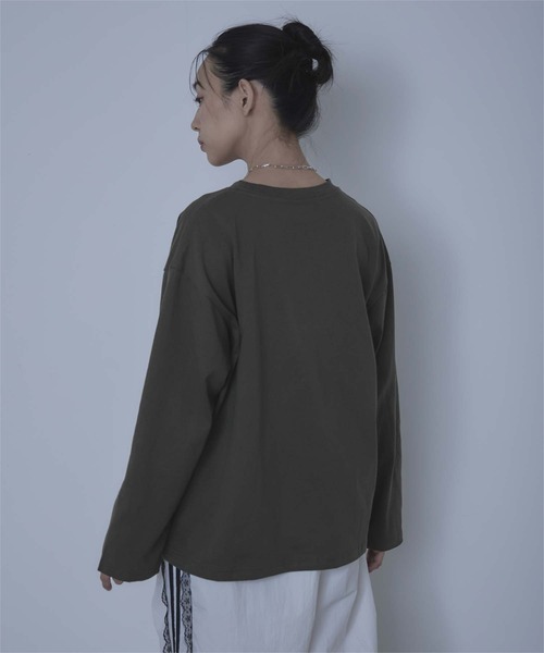 miette(ミエット)の「catプリントロンT(Tシャツ/カットソー・レディース・ホワイト系その他/グレー系その他2/ホワイト系その他2/グレー系その他・FREE)」の19枚目の写真