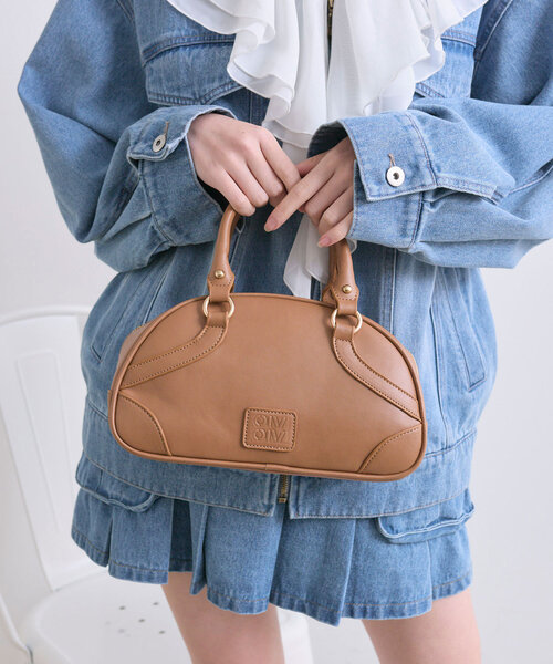 OLIVE des OLIVE（オリーブデオリーブ）の「ボーリングバッグ（ショルダーバッグ・レディース・アイボリー/キャメル/レッド・FREE）」の16枚目の写真