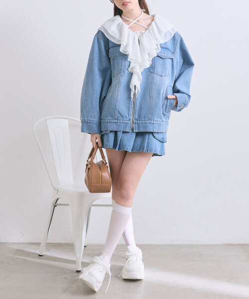 OLIVE des OLIVE（オリーブデオリーブ）の「ボーリングバッグ（ショルダーバッグ・レディース・アイボリー/キャメル/レッド・FREE）」の19枚目の写真