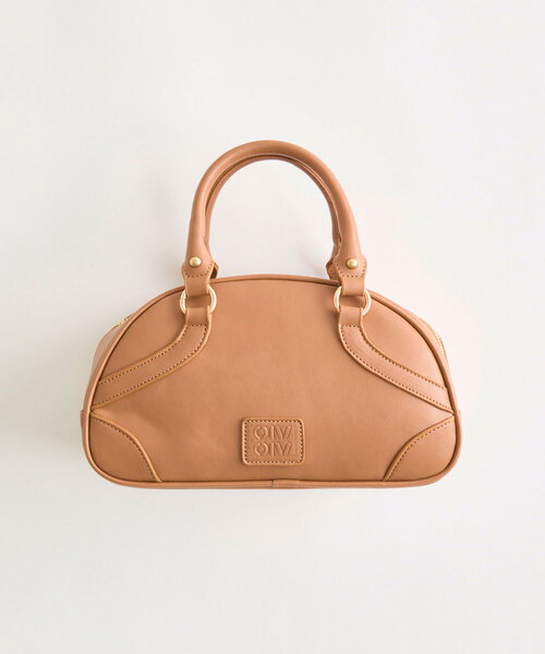 OLIVE des OLIVE（オリーブデオリーブ）の「ボーリングバッグ（ショルダーバッグ・レディース・アイボリー/キャメル/レッド・FREE）」の20枚目の写真