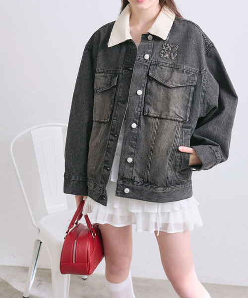 OLIVE des OLIVE（オリーブデオリーブ）の「ボーリングバッグ（ショルダーバッグ・レディース・アイボリー/キャメル/レッド・FREE）」の22枚目の写真