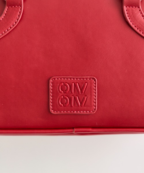 OLIVE des OLIVE（オリーブデオリーブ）の「ボーリングバッグ（ショルダーバッグ・レディース・アイボリー/キャメル/レッド・FREE）」の7枚目の写真