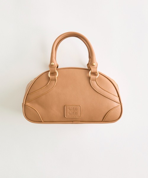 OLIVE des OLIVE（オリーブデオリーブ）の「ボーリングバッグ（ショルダーバッグ・レディース・アイボリー/キャメル/レッド・FREE）」の13枚目の写真