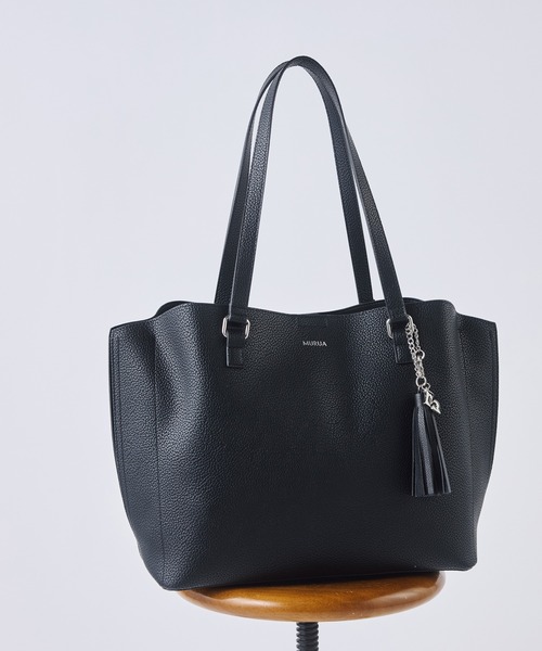 MURUA(ムルーア) トートバッグ A4対応 MR-B1326 タッセル（トート