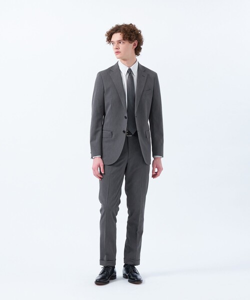 MACKINTOSH PHILOSOPHY（ﾏｯｷﾝﾄｯｼｭ ﾌｨﾛｿﾌｨｰ）の「トロッター エクストラソリッドトラウザーズ キャバリーツイル（その他パンツ・メンズ・ダークネイビー/グレー系その他2・38/40/42/36/44）」の3枚目の写真