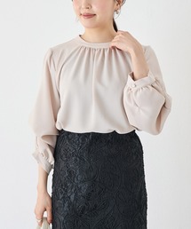 INCEDE（インシード）の「バンドカラー 袖2WAYブラウス（シャツ/ブラウス）」