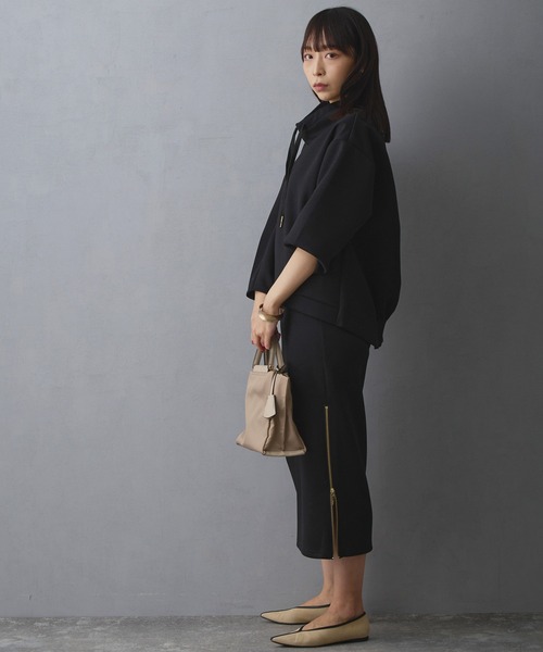 NICOLE white(ニコルホワイト)の「2WAYトートバッグ小(トートバッグ・レディース・グレー/モカ・FREE)」の14枚目の写真