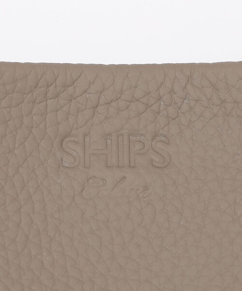 SHIPS Colors(シップス カラーズ)の「SHIPS Colors:レザー サコッシュ◇(バックパック/リュック・メンズ・ブラック/ベージュ/キャメル/ネイビー・ONE SIZE)」の7枚目の写真