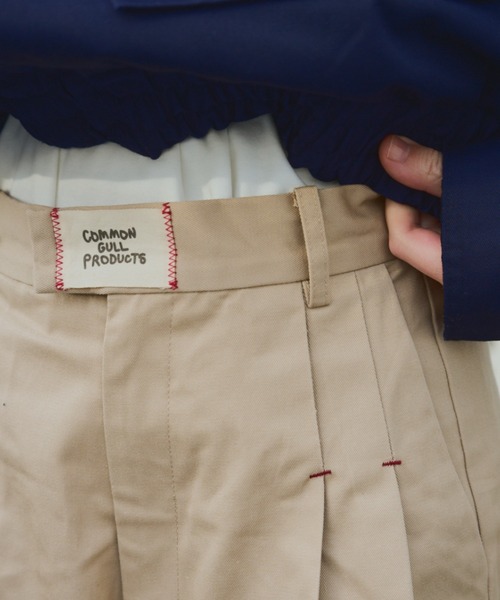 common gull products.（コモンガルプロダクツ）の「街のチノハーフパンツ（その他パンツ・レディース・ベージュ系/グレー系/ブラック系/ネイビー・LARGE/MEDIUM）」の16枚目の写真
