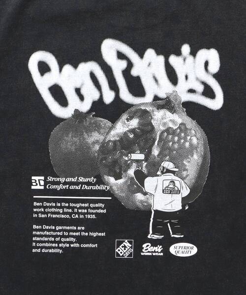 BEN DAVIS（ベンデイビス）の「【BEN DAVIS（ベンデイビス）】FRUITS VNTG TEE / Tシャツ 半袖 クルーネック オーバーサイズ（Tシャツ/カットソー・メンズ・カーキ/ブラック/ブラウン/ホワイト・X-LARGE/LARGE/MEDIUM）」の11枚目の写真