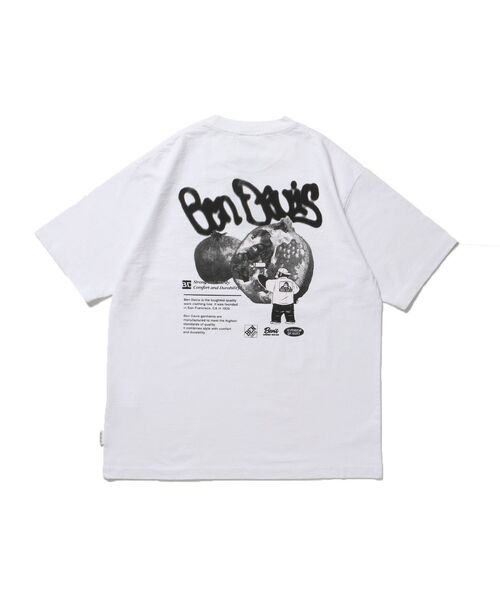 BEN DAVIS（ベンデイビス）の「【BEN DAVIS（ベンデイビス）】FRUITS VNTG TEE / Tシャツ 半袖 クルーネック オーバーサイズ（Tシャツ/カットソー・メンズ・カーキ/ブラック/ブラウン/ホワイト・X-LARGE/LARGE/MEDIUM）」の14枚目の写真