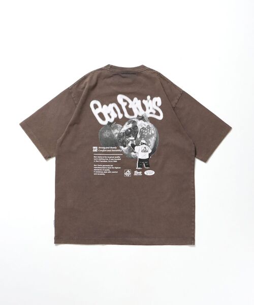 BEN DAVIS（ベンデイビス）の「【BEN DAVIS（ベンデイビス）】FRUITS VNTG TEE / Tシャツ 半袖 クルーネック オーバーサイズ（Tシャツ/カットソー・メンズ・カーキ/ブラック/ブラウン/ホワイト・X-LARGE/LARGE/MEDIUM）」の22枚目の写真