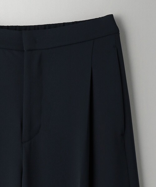 WEB限定 Wardrobe DAILY MINIMAL】ダブルクロス タックワイド