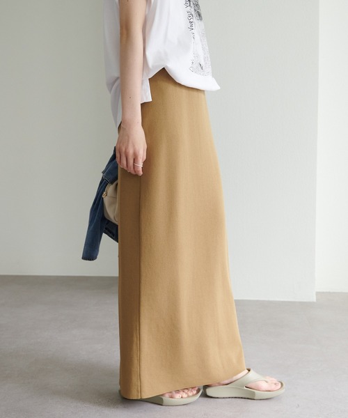 PUAL CE CIN(ピュアルセシン)の「【Du noir】ナロースカート(スカート・レディース・ブラック/ブルー/グレー/レッド/レンガ/ベージュ系/ブラウン・FREE)」の14枚目の写真