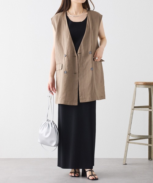 PUAL CE CIN(ピュアルセシン)の「【Du noir】ナロースカート(スカート・レディース・ブラック/ブルー/グレー/レッド/レンガ/ベージュ系/ブラウン・FREE)」の10枚目の写真