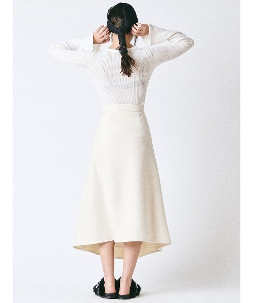 mikomori(ミコモリ)の「LONG SKIRT(スカート・レディース・オフホワイト・SMALL/MEDIUM)」の9枚目の写真