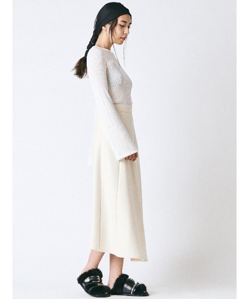 mikomori(ミコモリ)の「LONG SKIRT(スカート・レディース・オフホワイト・SMALL/MEDIUM)」の8枚目の写真