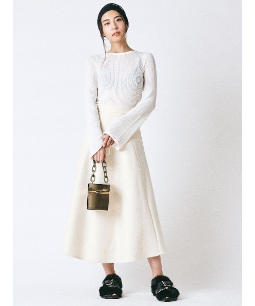 mikomori(ミコモリ)の「LONG SKIRT(スカート・レディース・オフホワイト・SMALL/MEDIUM)」の7枚目の写真