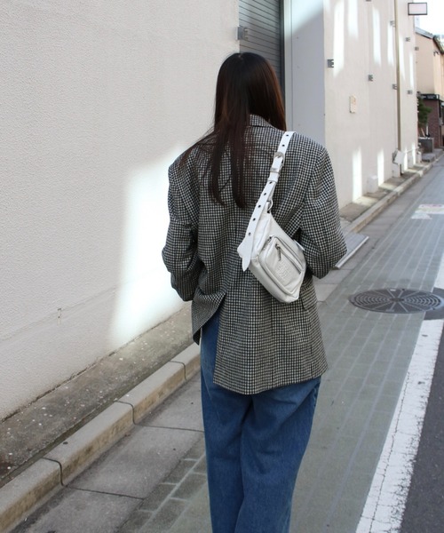 MARGESHERWOOD】OUTPOCKET HOBO MINI WH（ショルダーバッグ